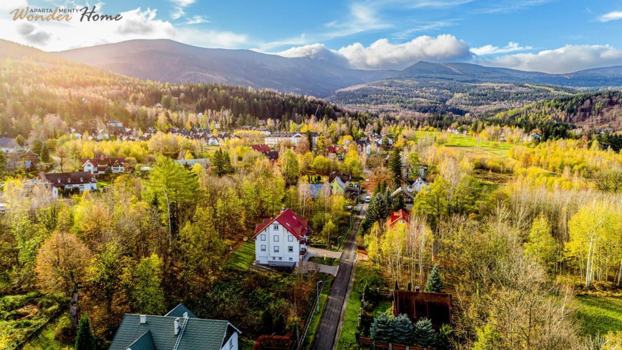 Wonder Home - Apartament Z Garazem, Ogrodkiem, Miejscem Na Grilla I Widokiem Na Karkonosze Karpacz Buitenkant foto